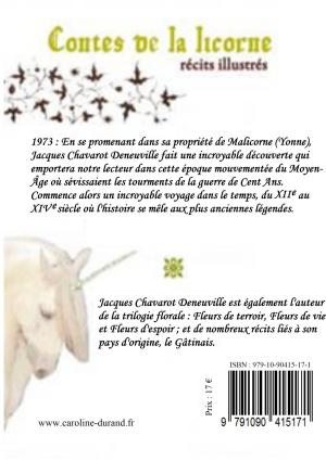 quatrième de couverture Contes de la licorne