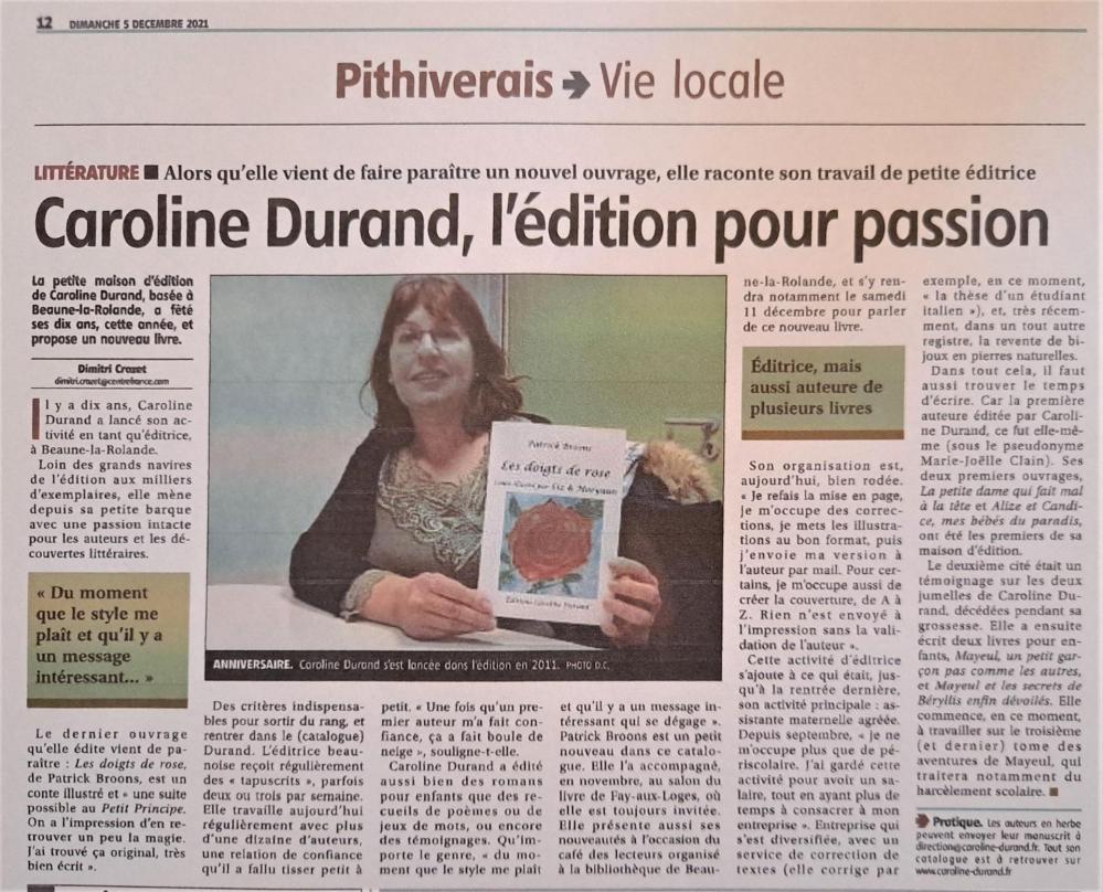 Article la republique du centre 5 12 2021 1