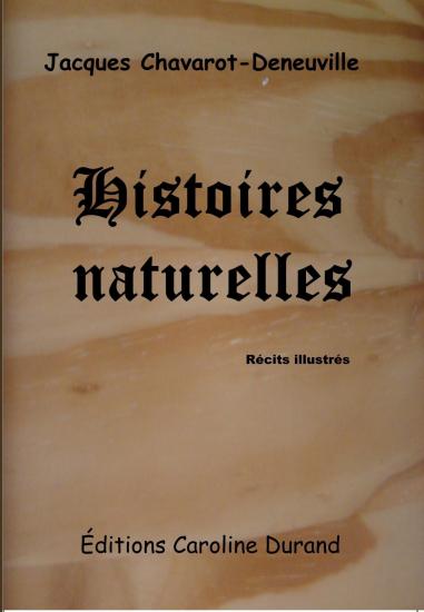 Premiere de couverture histoires naturelles