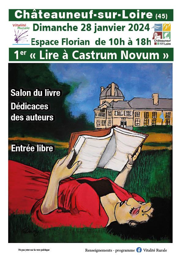 Salon du livre de chateauneuf sur loire 2024 28 janvier